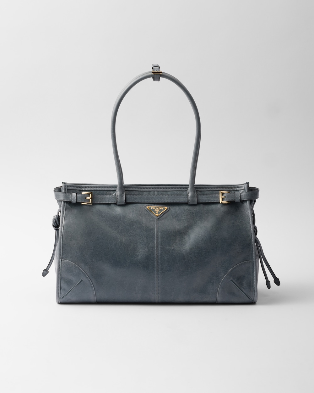 Prada Bonnie Large Leather Handbag - Image 1